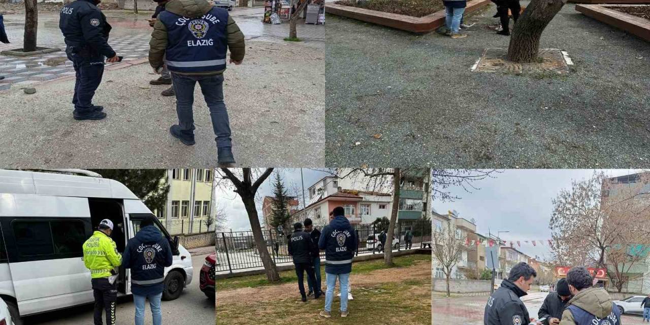 Elazığ’da Okul Önü Denetimleri Sürüyor