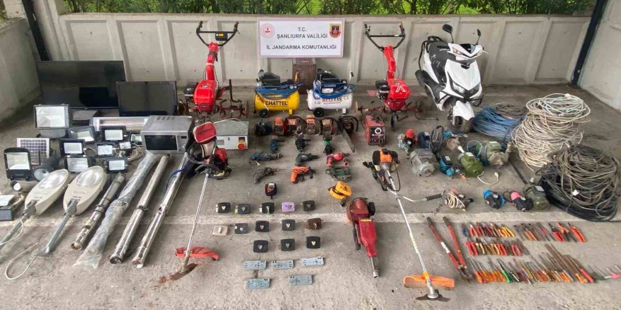 Şanlıurfa’da Bağ Evi Hırsızları Yakalandı