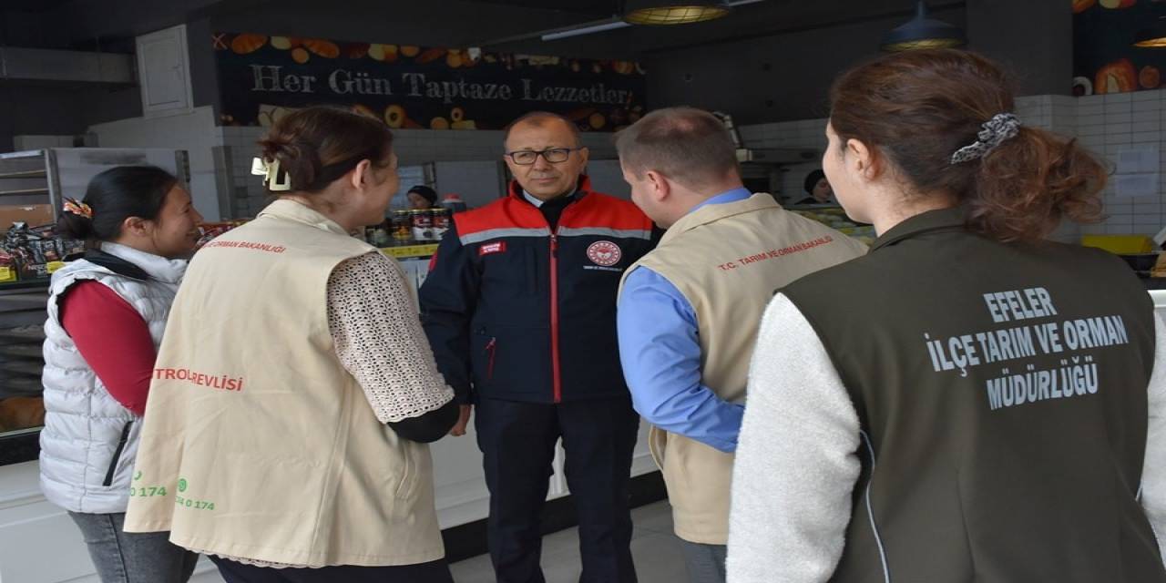 Aydın’da Gıda Denetimleri Aralıksız Devam Ediyor