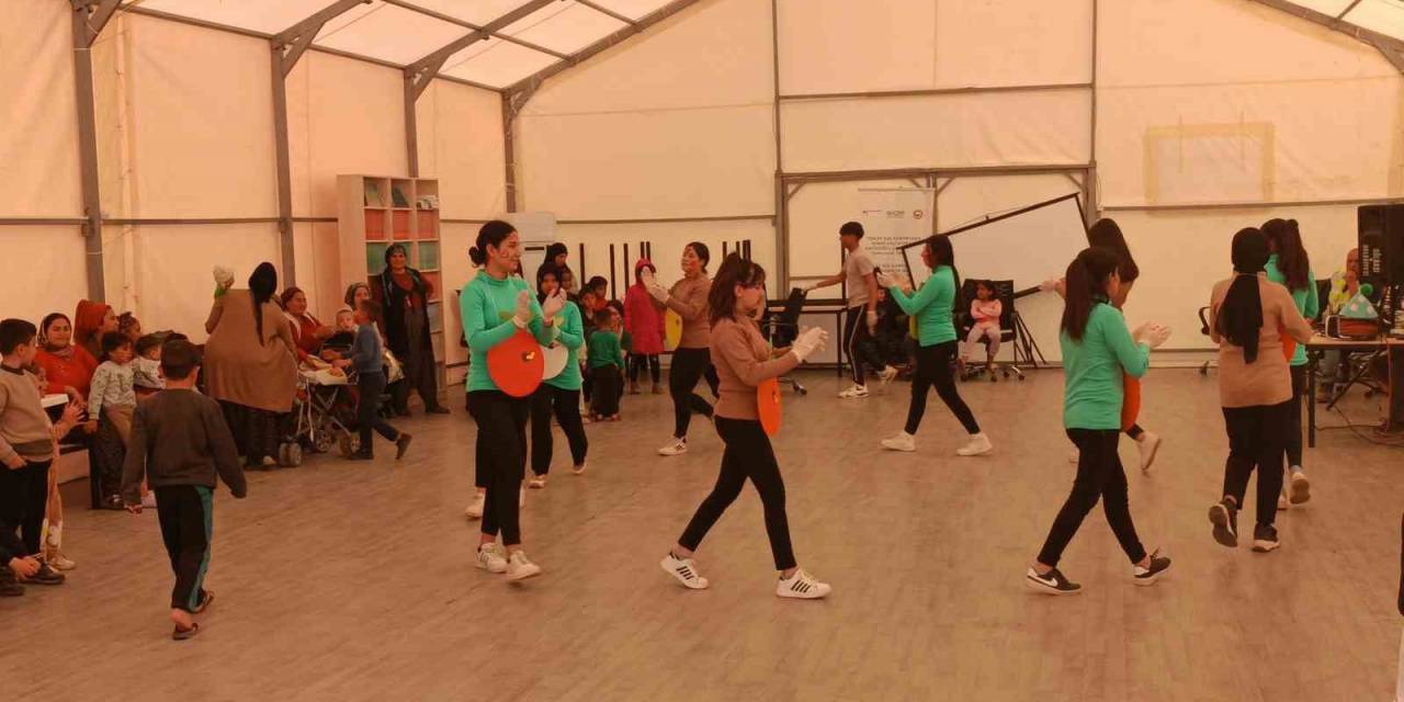 Konteyner Kentte Çocuk Şenliği Düzenlendi