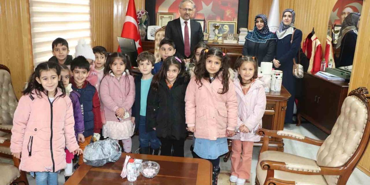 Elazığ’da Kur’an Kursu Öğrencilerinden Anlamlı Destek