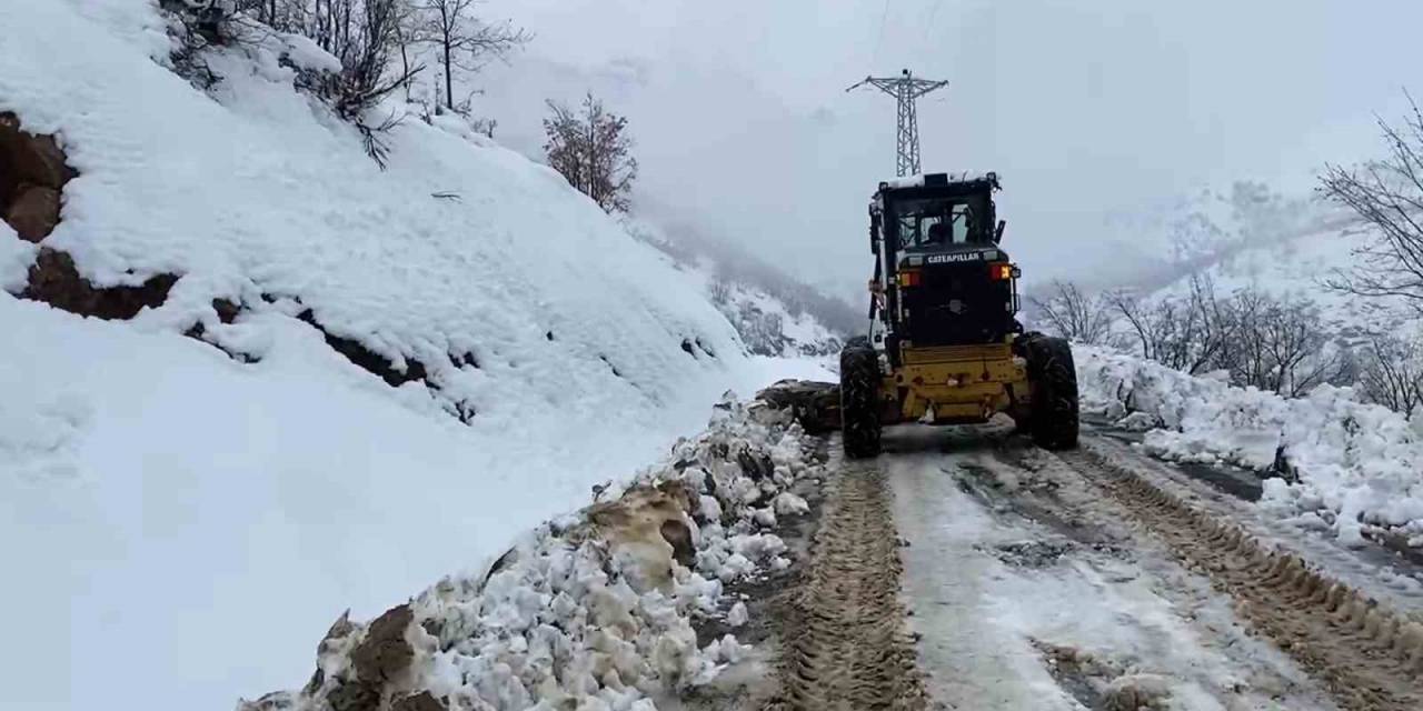 Şırnak’ta Kar Yağışı Hayatı Olumsuz Etkiledi