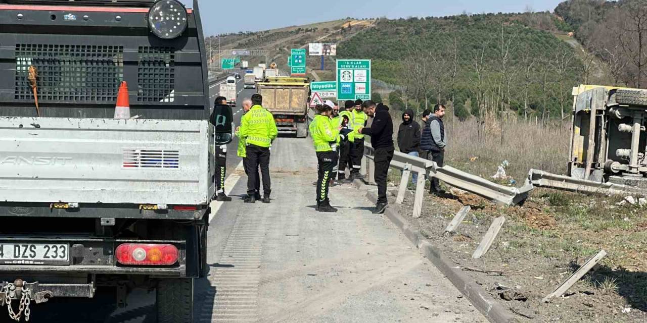 Kuzey Marmara Otoyolu’nda Kaza: 1 Yaralı