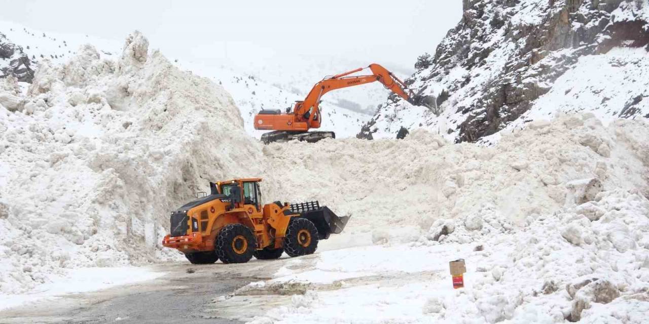 10 Ayrı Bölgeye Çığ Düştü: Ekipler Yol Açma Çalışmalarını Sürdürüyor