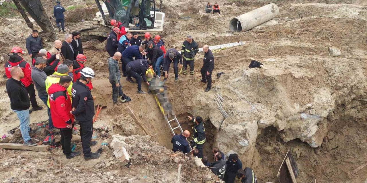 Hızlı Tren Çalışmasında Göçük Altında Kalan 2 İşçi Hayatını Kaybetti