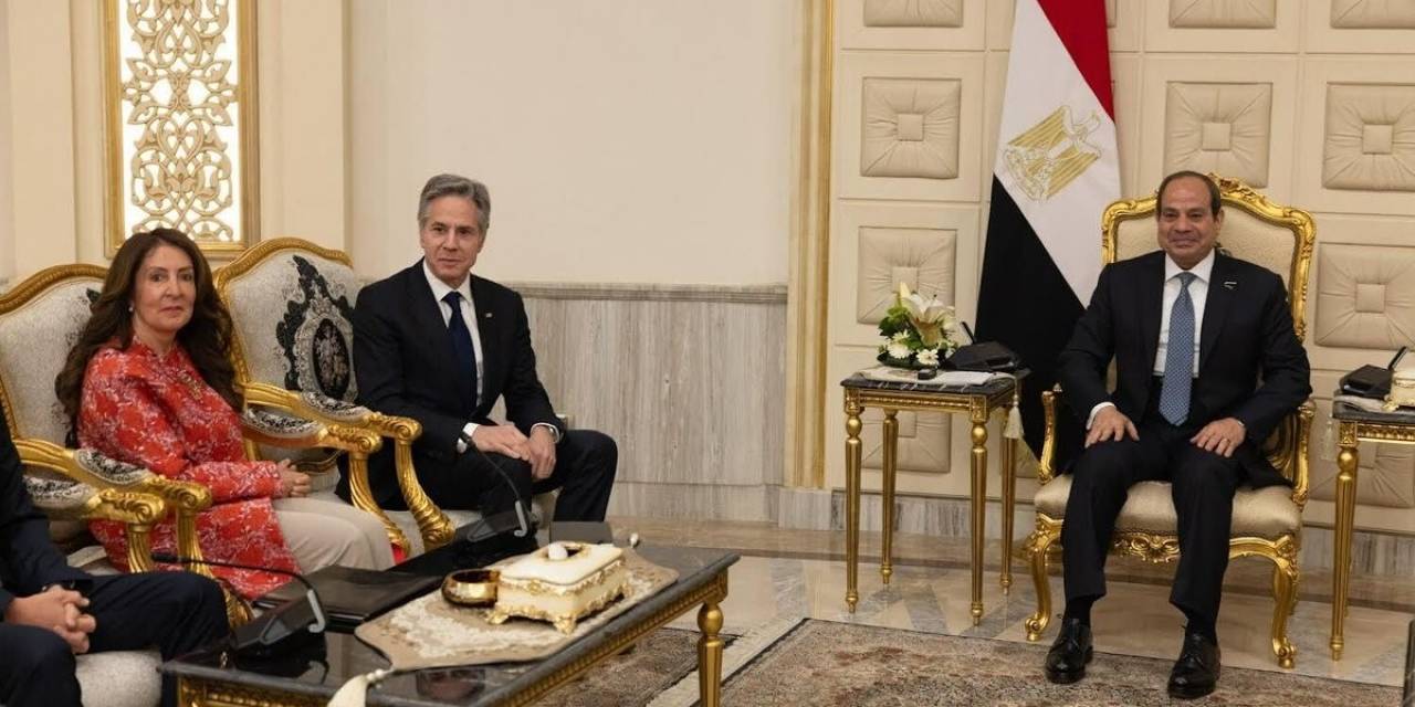 Abd Dışişleri Bakanı Blinken, Mısır Cumhurbaşkanı Sisi İle Görüştü