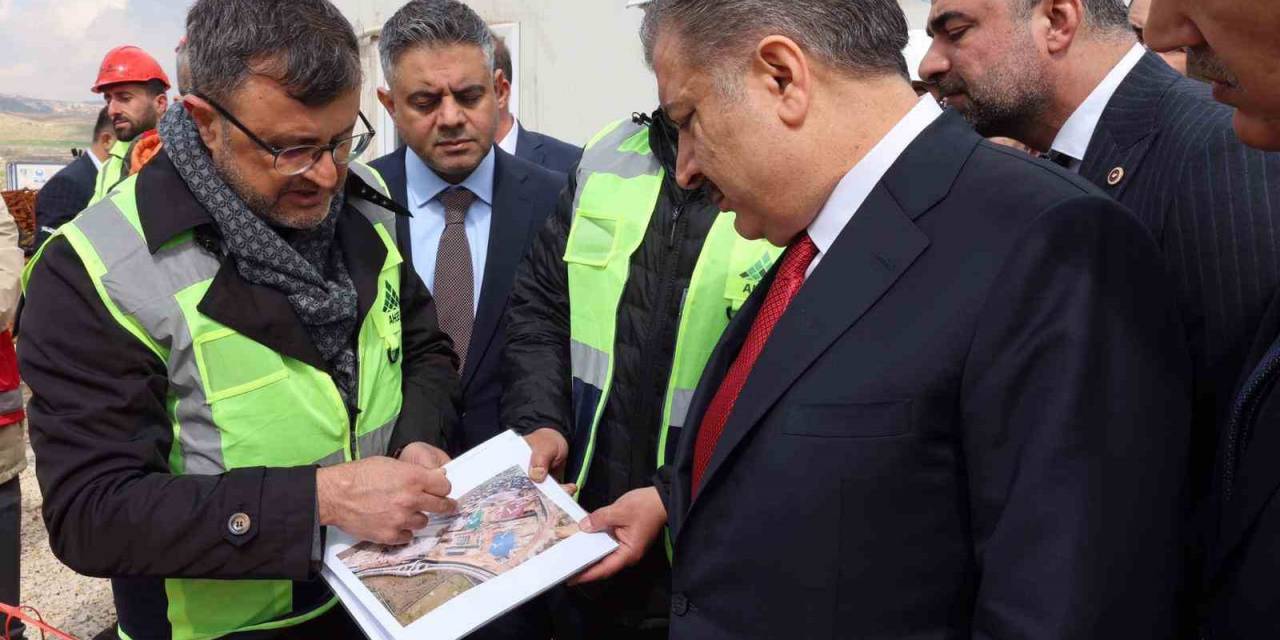 Bakan Koca: "Mardin’in 40 Yıllık Sağlam Altyapı Yatırımı Yakın Bir Tarihte Tamamlanmış Olacak"