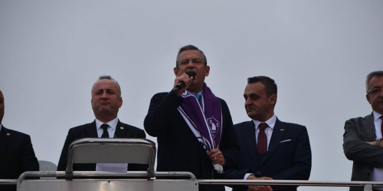 Chp Genel Başkanı Özgür Özel, Sinop’ta