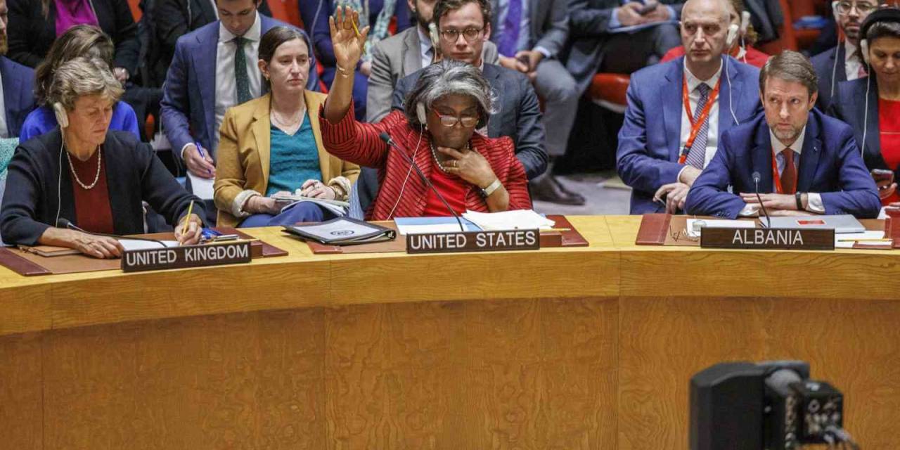 Abd’nin Gazze’de Ateşkes Çağrısında Bulunan Karar Tasarısı Yarın Bm Güvenlik Konseyi’nde Oylanacak