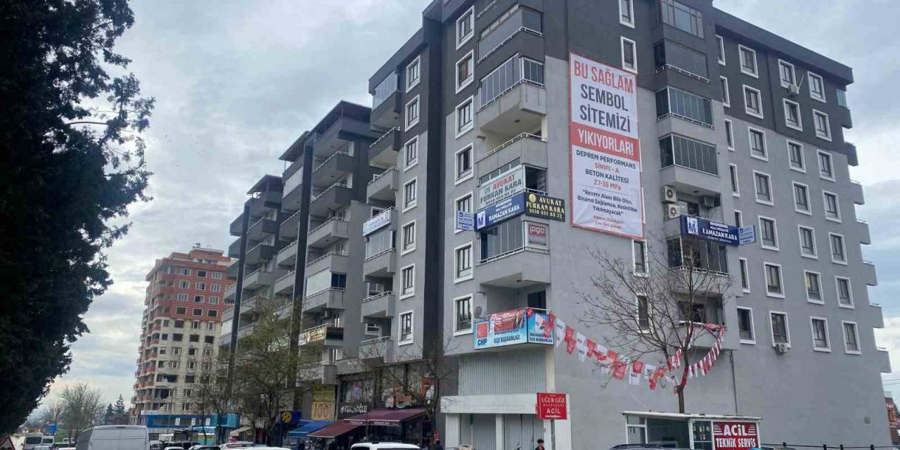 Rezerv Alana Dahil Olan Apartmanlarının Yıkılmasını İstemiyorlar