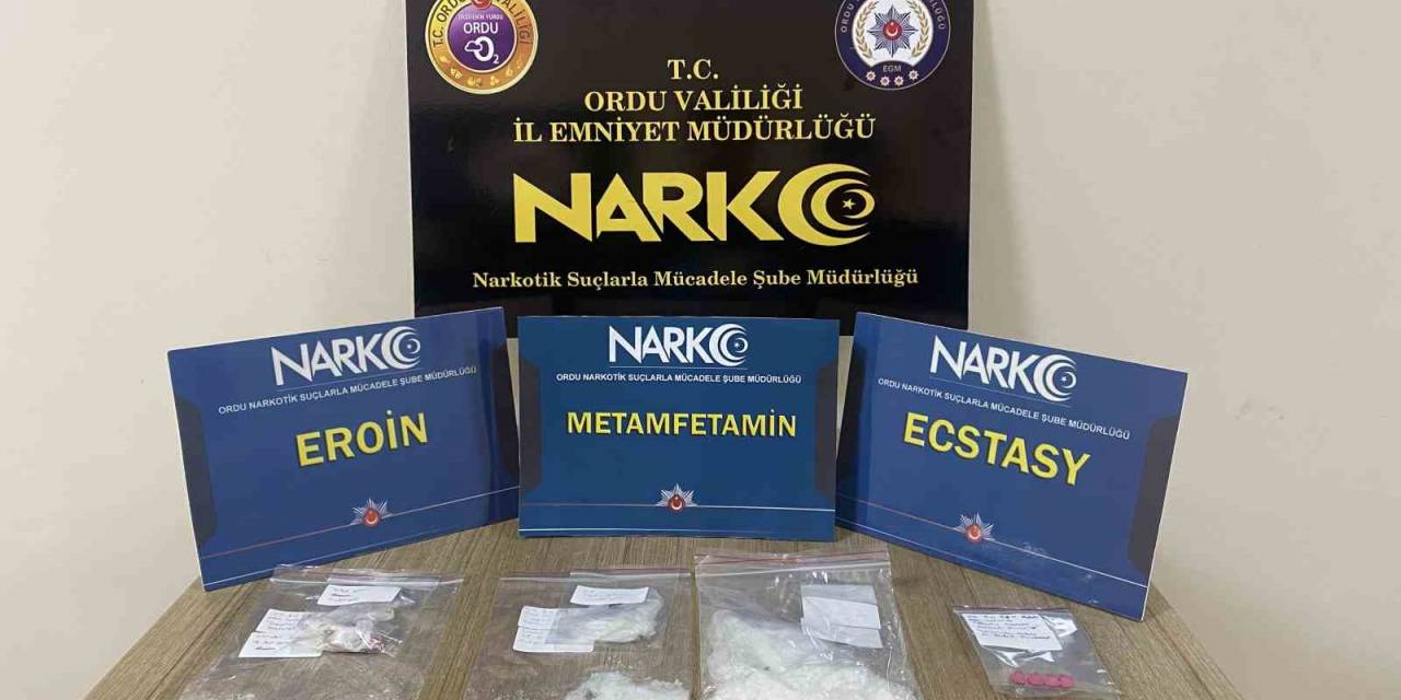 Ordu’da Uyuşturucu Tacirleri Yakalandı: 3 Tutuklama