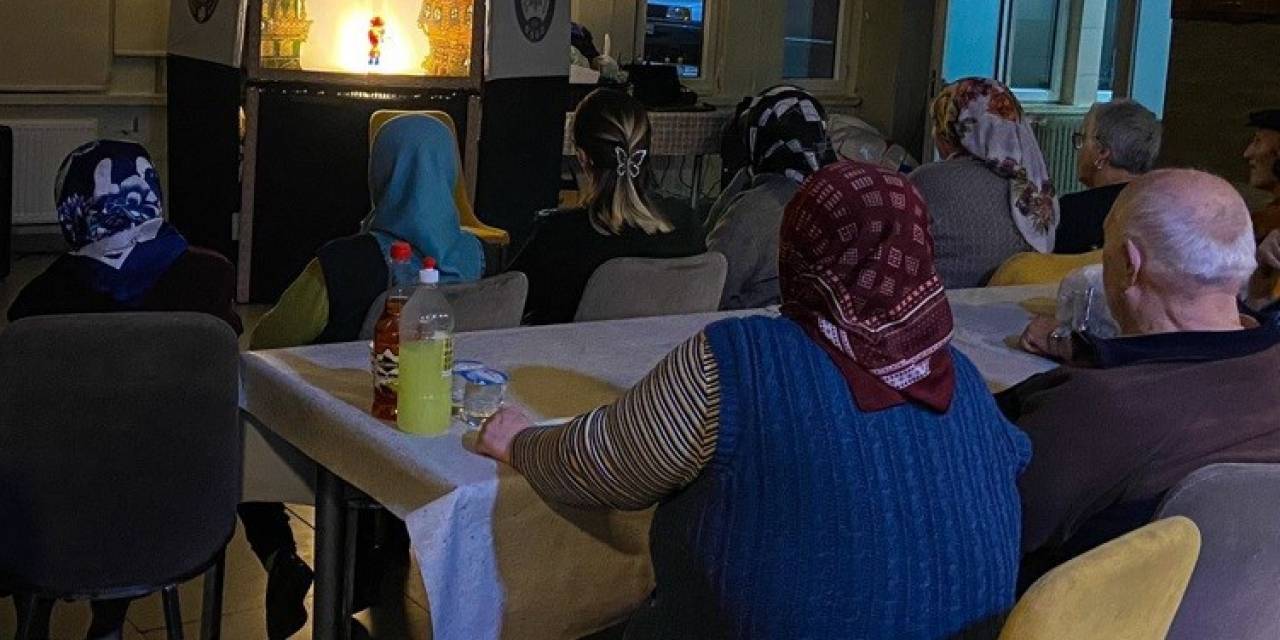 Polis Huzurevinde Kalan Vatandaşlarla İftarda Bir Araya Geldi