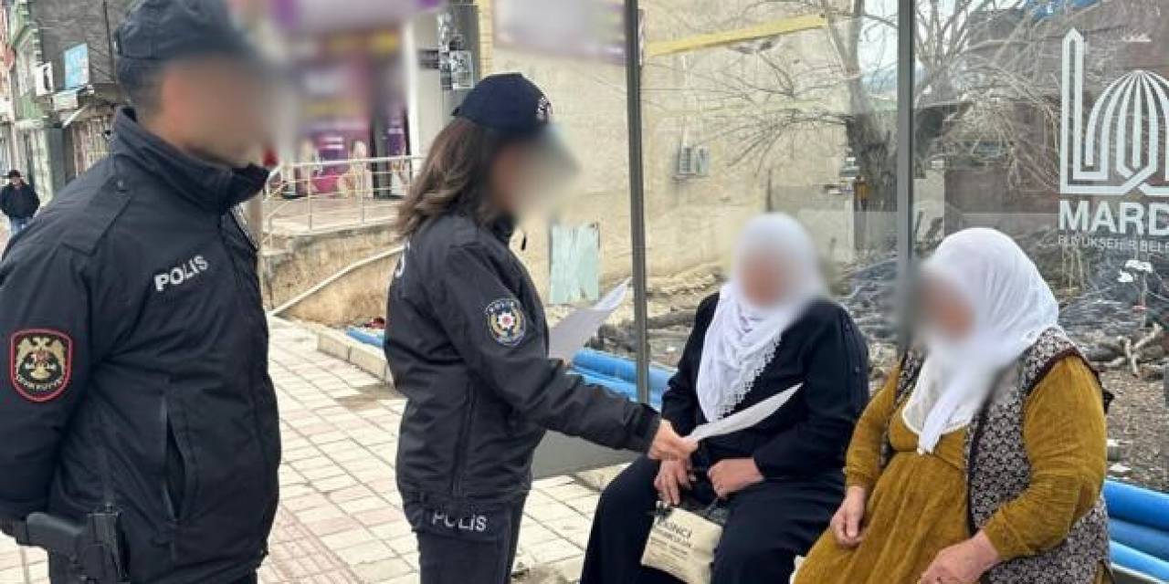 Mardin’de Polis Ekipleri Dolandırıcılığa Karşı Vatandaşları Bilgilendirdi