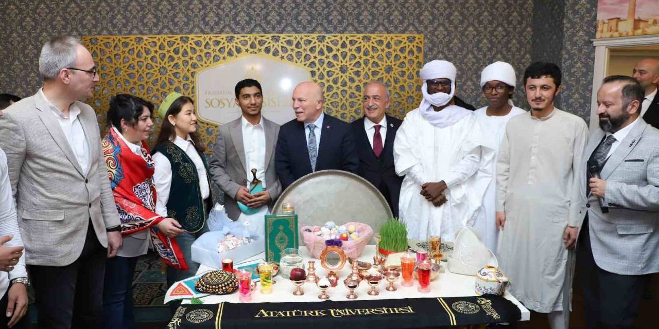Uluslararası Öğrenciler Erzurum’da İftar Yemeğinde Buluştu