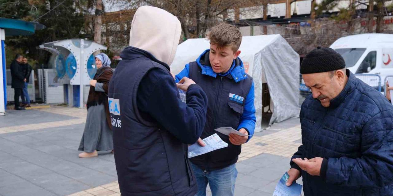 Su Tasarrufuna Dikkat Çekmek İçin Conta Dağıttılar