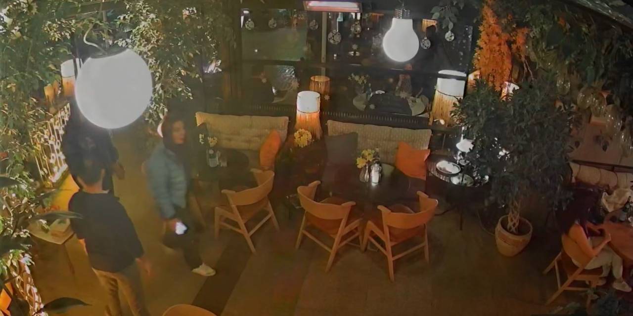 Eylem Tok’un Kazadan Önce Oğluyla Kafede Buluştuğu Anlar Kamerada