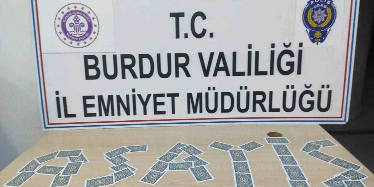 Burdur’da Kumar Operasyonu: 4 Kişiye İşlem Yapıldı