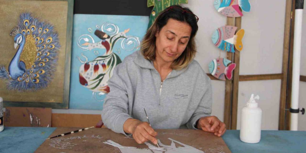 Kirpilerin Doğaya Bıraktığı Dikenler, Afetzede Kadınların Elinde Sanat Eserine Dönüşüyor