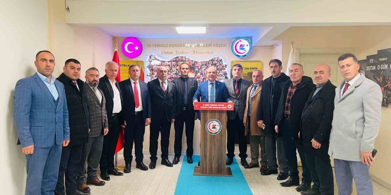 Şehit Yakınları Ve Gazilerden Chp’li Özel’in Darbe Açıklamalarına Tepki