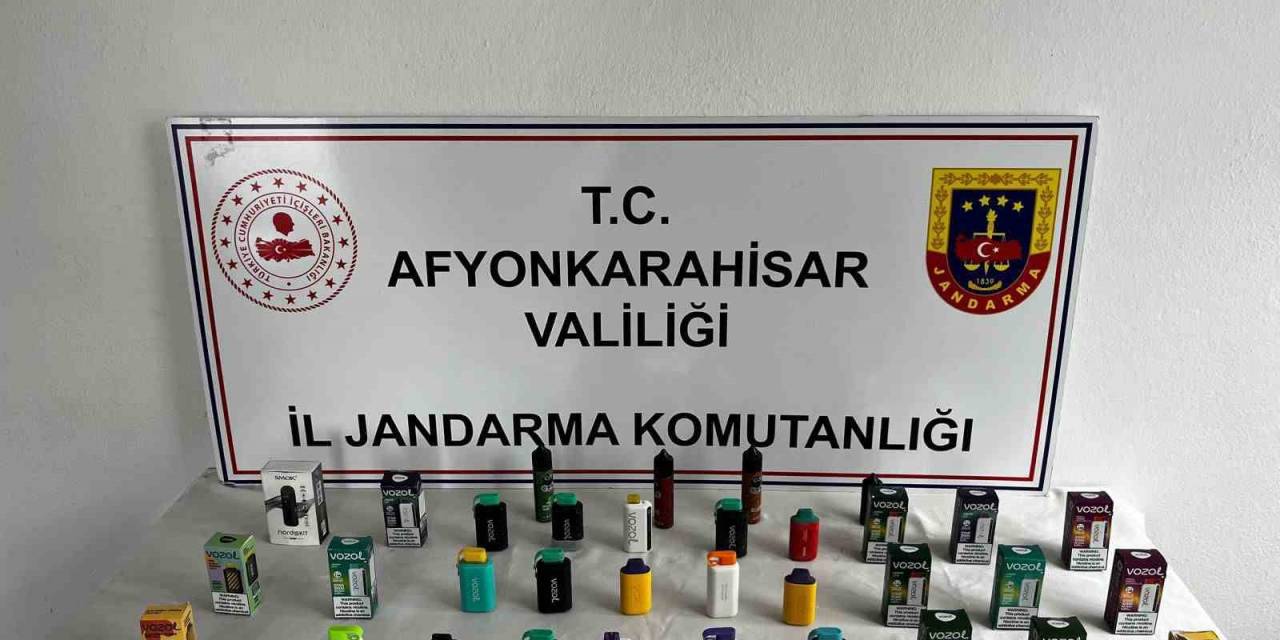 Bolvadin’de Elektronik Sigara Baskını