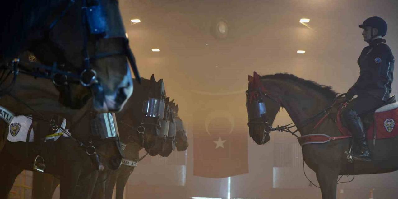 Toplumsal Olaylarda Etkin Rol Üstlenen Atlı Polisler Her Daim Göreve Hazır