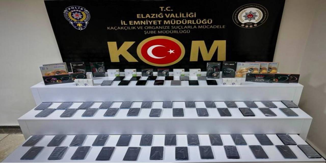 Elazığ’da Kaçakçılık Operasyonu: 2 Gözaltı