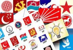 Seçimlere Katılacak Partilerin Listesi