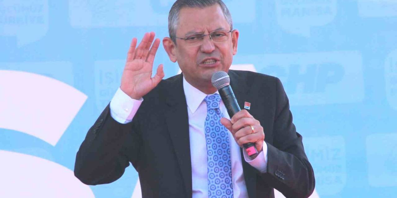 Chp Genel Başkanı Özel Emekli Maaşlarını ‘Mesir Macunu’ Üzerinden Karşılaştırdı