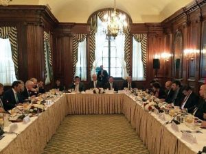 Başbakan Davutoğlu Ve Hisarcıklıoğlu Abd’li Ceo’larla Buluştu