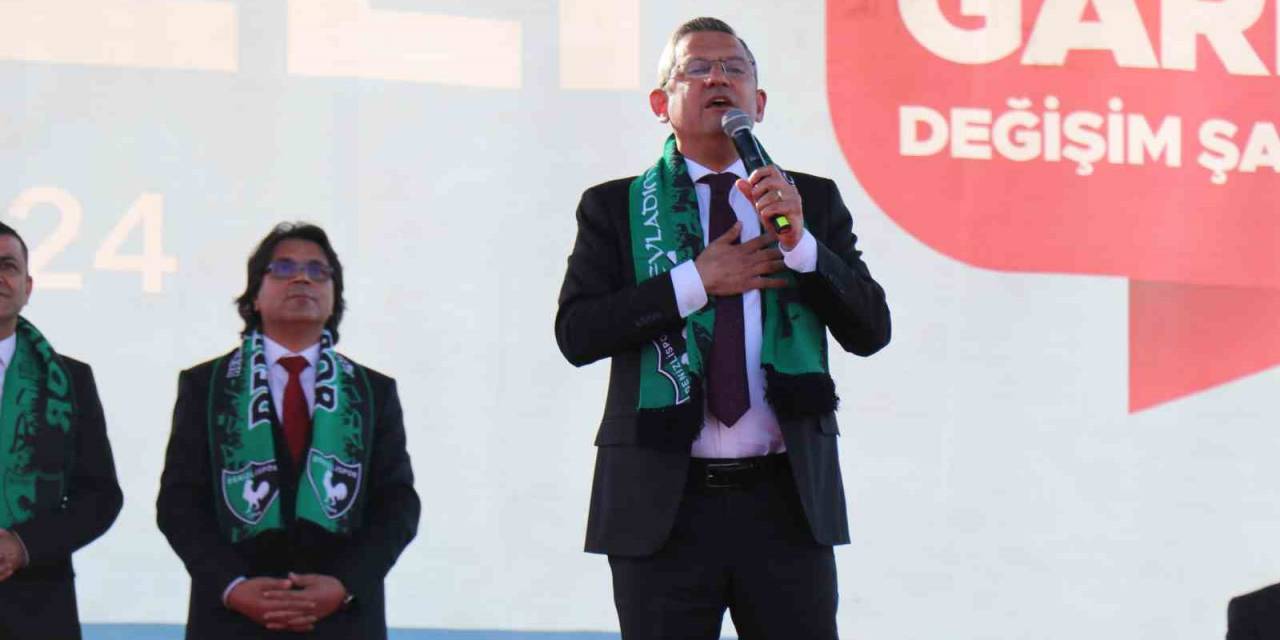 Chp Genel Başkanı Özel, Denizli’de İyi Parti Seçmenine İttifak Talebinde Bulundu