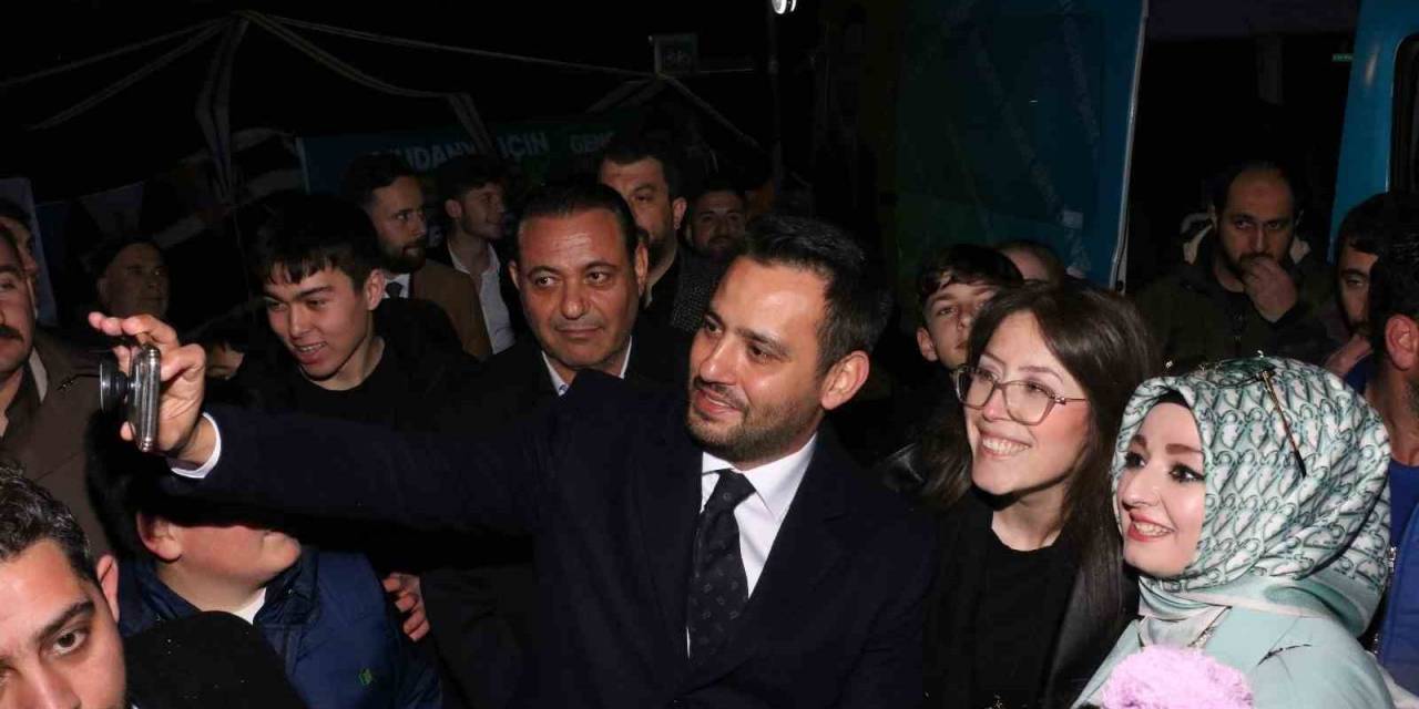 Cumhur İttifakı Mudanya Belediye Başkan Adayı Gökhan Dinçer’e Sevgi Seli