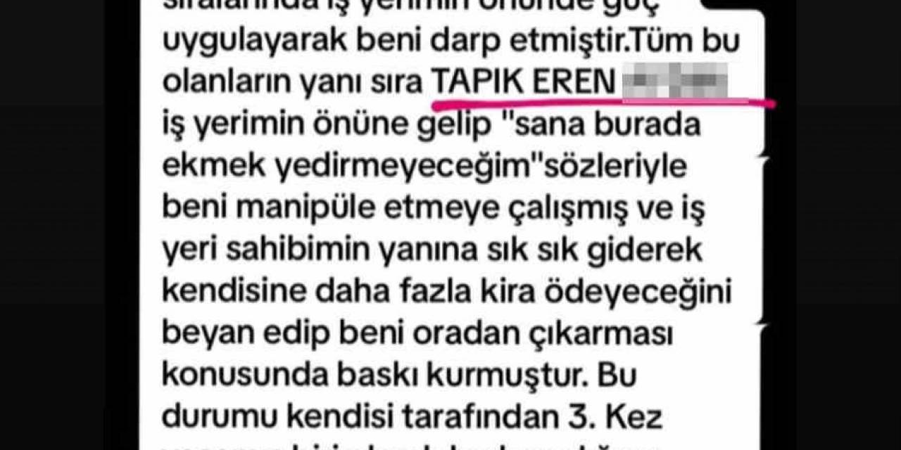 Sucuk Ekmek Dükkanı Açan Kadın, Muhtar Ve Oğlu Tarafından Tehdit Edildi