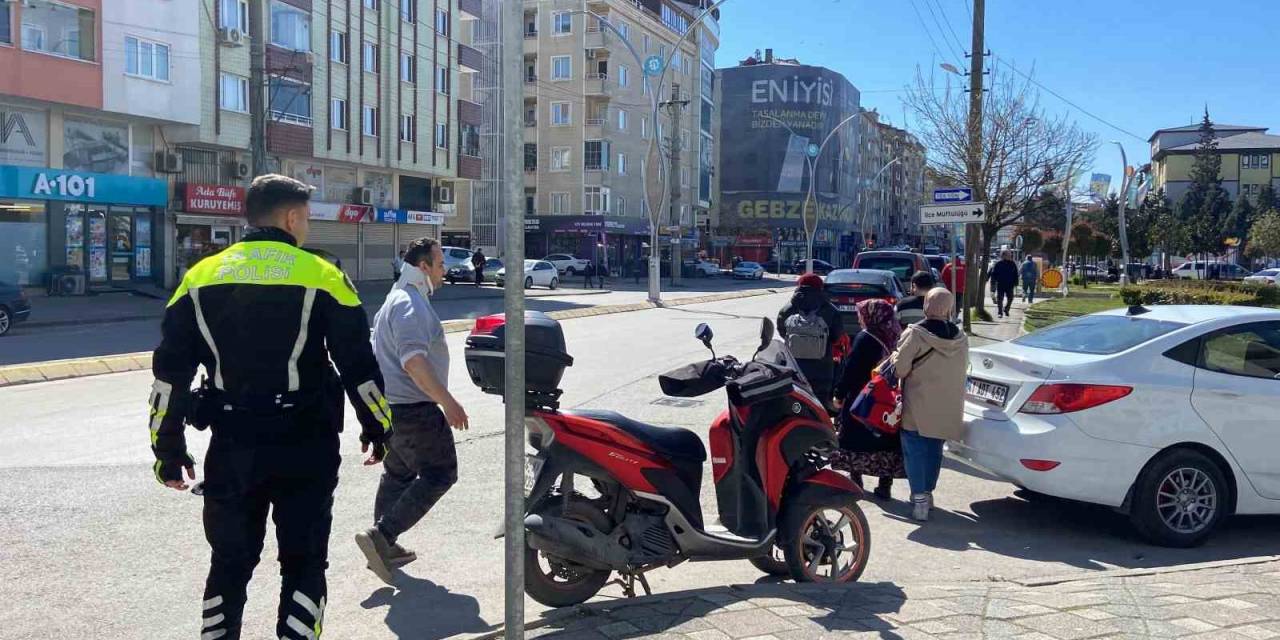 Gebze’de Motosiklet Kazası: 1 Yaralı