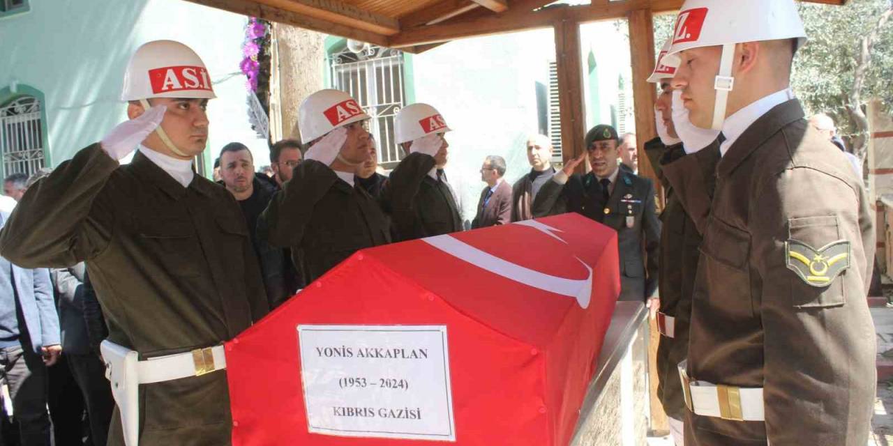 Manisa’da Kıbrıs Gazisine Son Görev