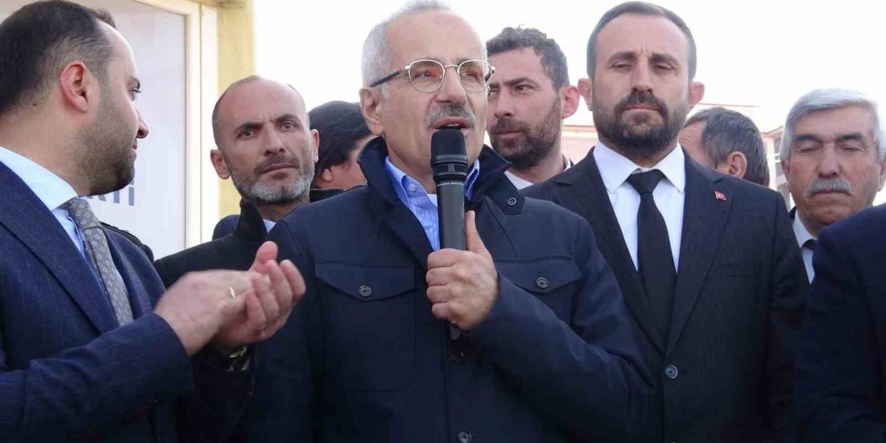 Ulaştırma Ve Altyapı Bakanı Abdulkadir Uraloğlu: