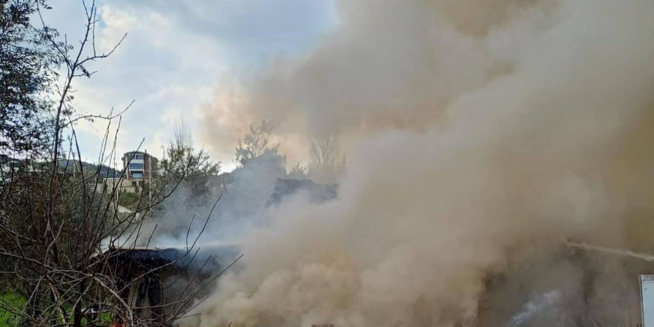 Müstakil Evde Korkutan Yangın