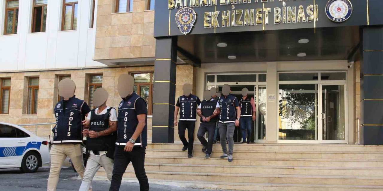 Batman’da Uyuşturucu Operasyonunda 6 Tutuklama