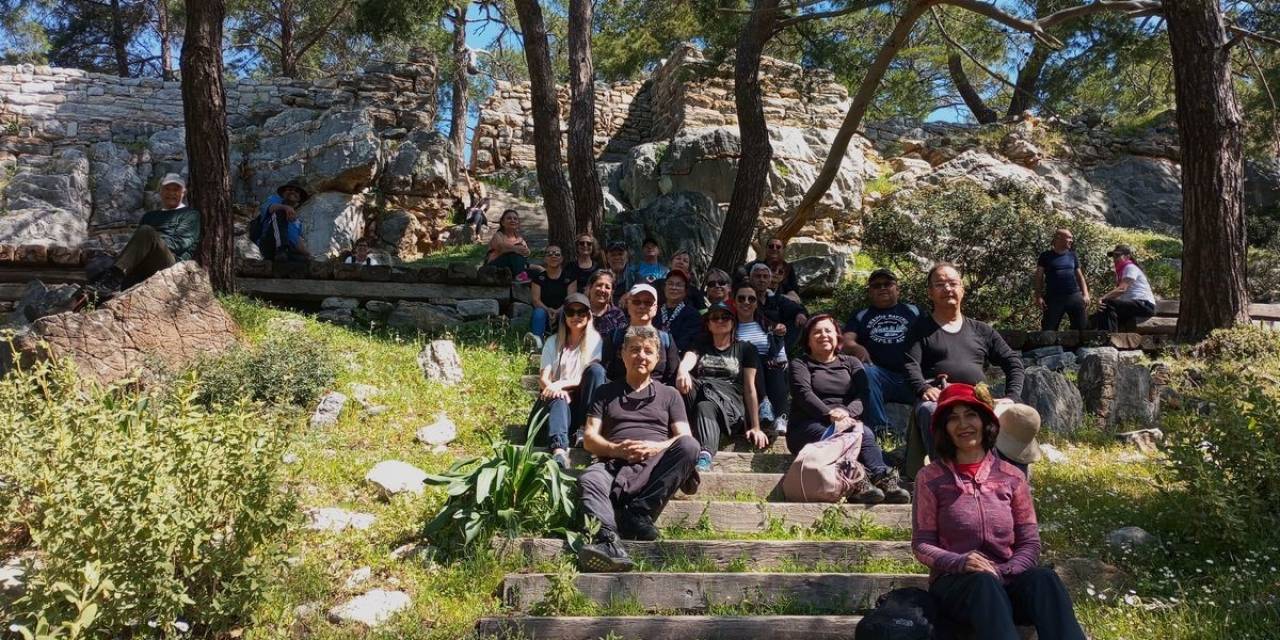 Aydınlı Doğaseverler, Bodrum’un Arka Bahçesini Gezdi