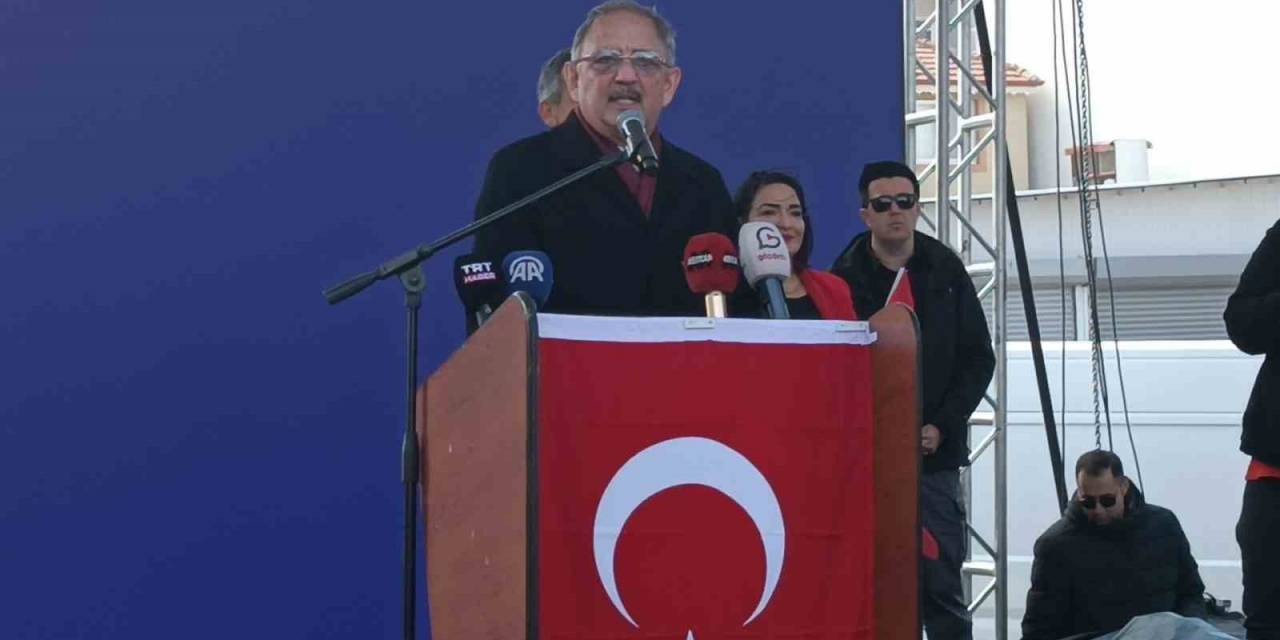 Bakan Özhaseki: “Depremzedelerin Hiç Endişesi Olmasın”