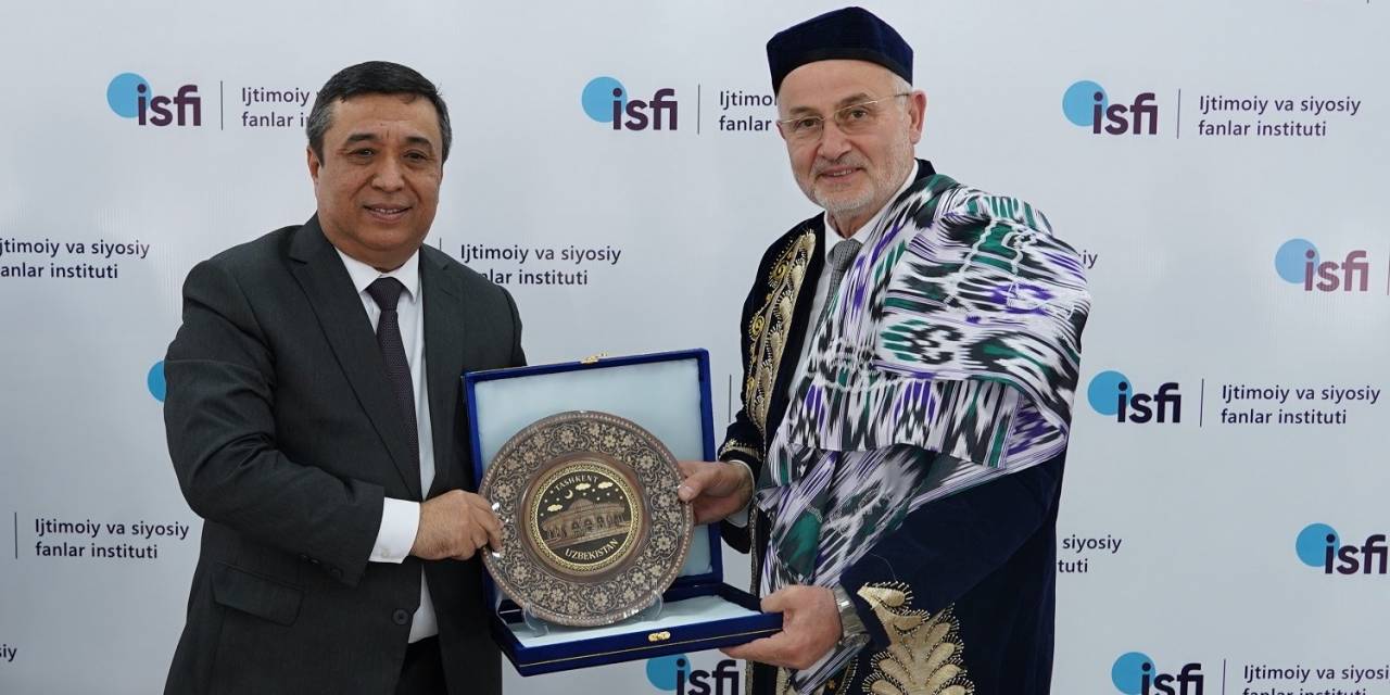 Omü Rektörü Ünal’a Özbekistan’dan Fahri Profesörlük