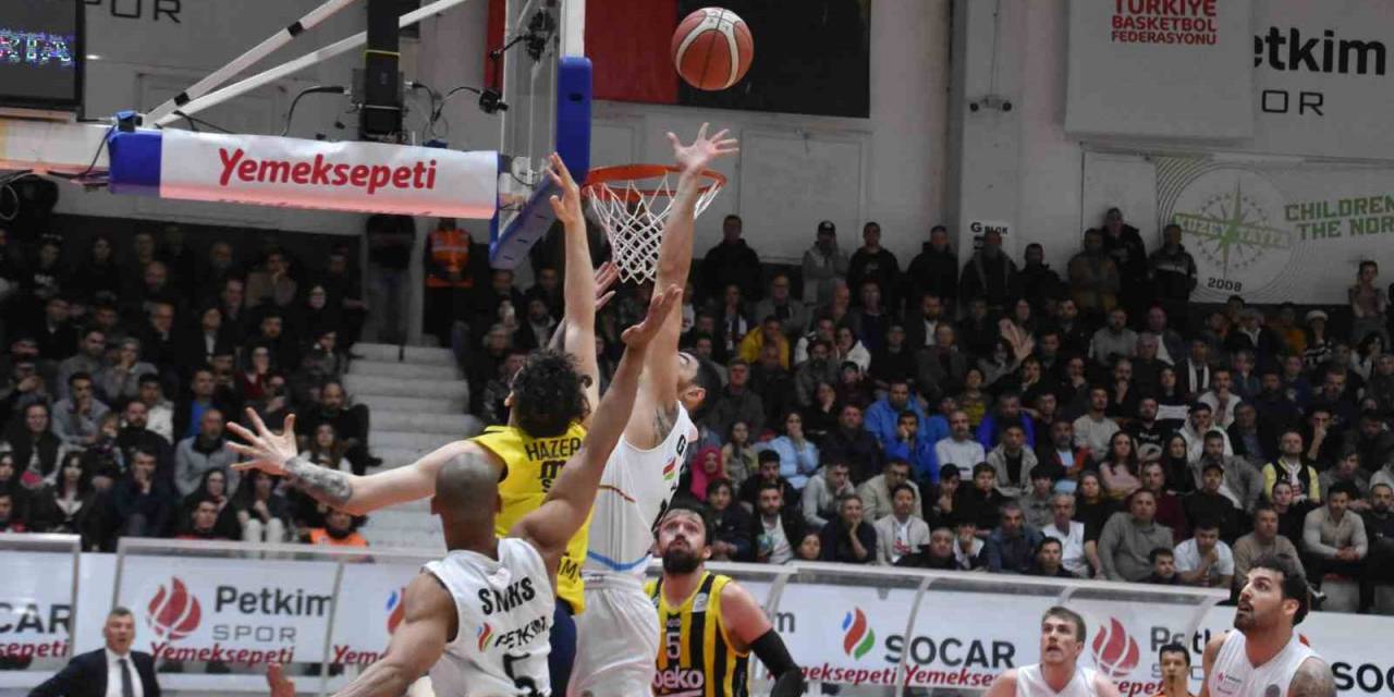 Basketbol Süper Ligi: Aliağa Petkimspor: 59 - Fenerbahçe Beko: 81