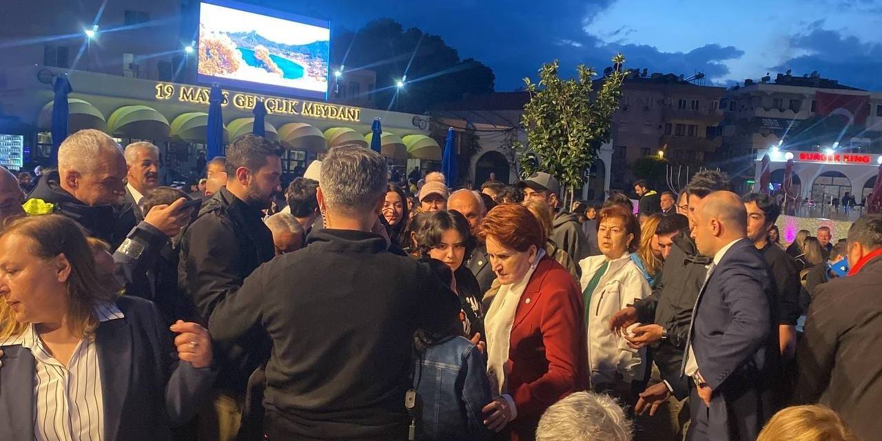 İyi Parti Genel Başkanı Akşener, Marmaris’te İftar Programına Katıldı