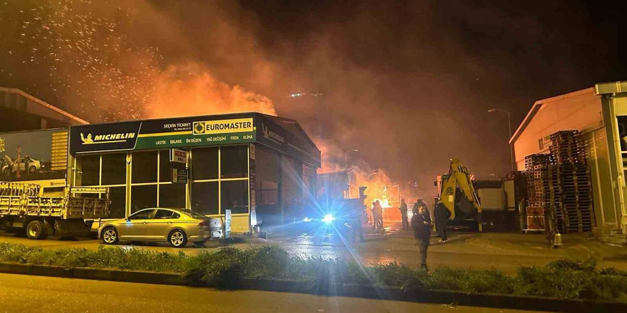 Sinop’ta Bungalov Ev Atölyesinde Yangın