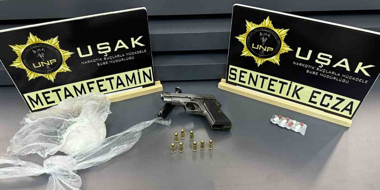 Uşak’ta Uyuşturucu Operasyonunda 3 Şüpheli Yakalandı