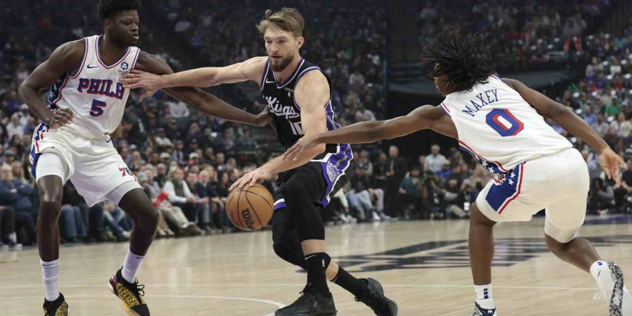 Sabonis’in Triple-double Yaptığı Maçta Kings, 76ers’ı Mağlup Etti