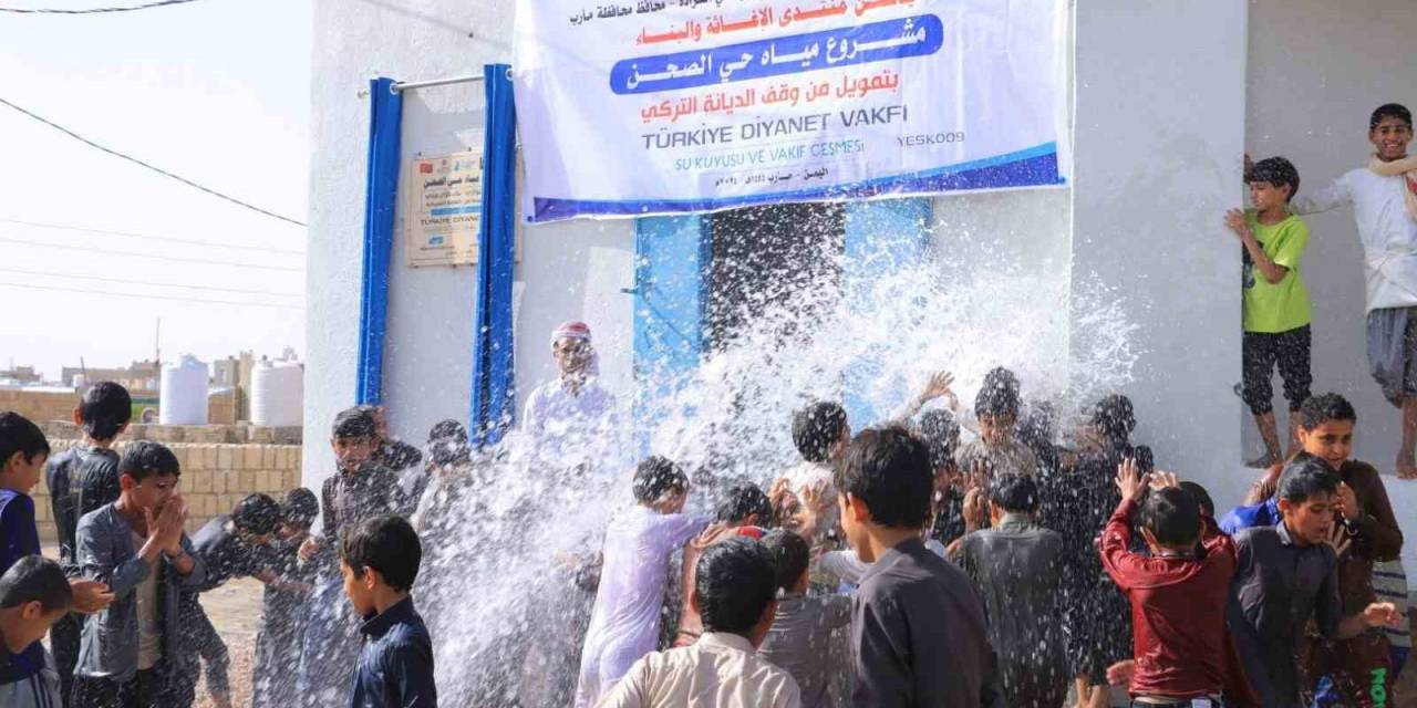 Tdv, Yemen’de Su Kuyusu Açtı: 34 Bin Kişi Faydalanacak