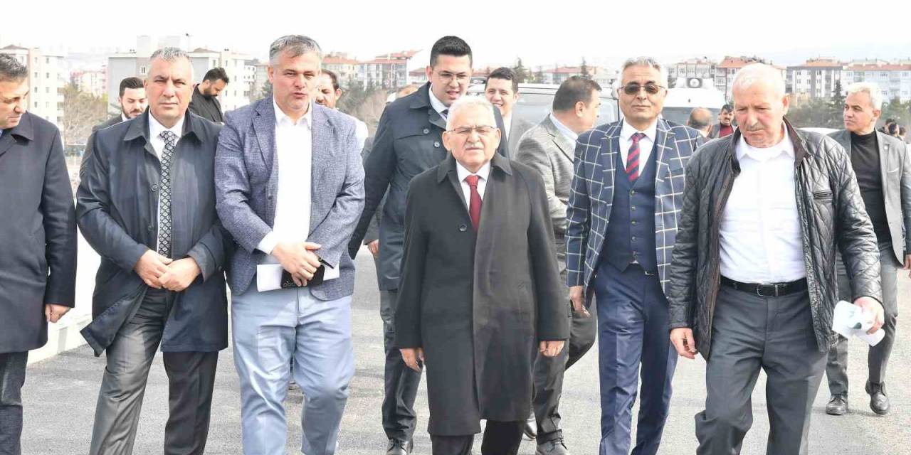 Başkan Büyükkılıç; 150 Milyon Tl’lik Projeyi Yerinde İnceledi