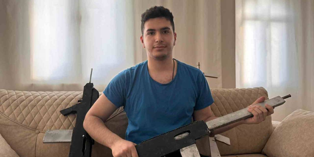 Mardin’de Silah Tasarımı Ve Üretimi Yapan Lise Öğrencisinin Hedefi Tank Ve Top Yapmak