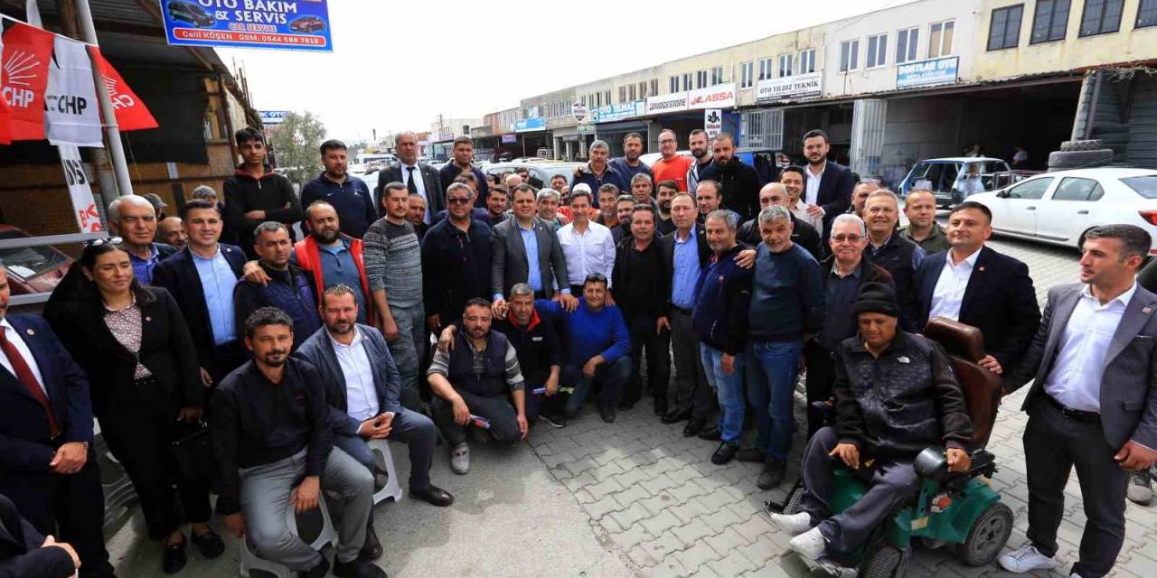 Aras Dalaman’da Meslek Odaları Ve Sanayi Esnafı İle Buluştu