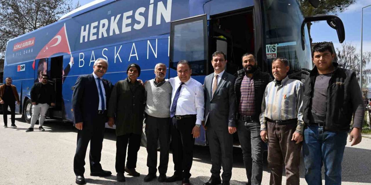 Başkan Böcek: “Elmalı Her Alanda Marka Olacak”